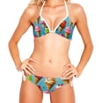 thumbnail image 2 of Ice Cream Detachable Sponge Adjustable Strap Bikini Set Two-Pack Beachwear Scene Swimsuit, 2 of 6