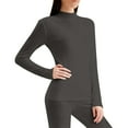 thumbnail image 2 of YueHuiYing Womens Thermal Underwear Sets Long Johns Underwear Thermal Wear for Women Thermal Set Winter, 2 of 5