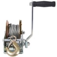thumbnail image 6 of S-HOME 1600LBS Hand Winch, 32.8FT Steel Cable, 4:1 Gear Ratio, Two-Way Ratchet for Trailer, Boat, ATV Towing, 6 of 12