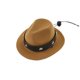 thumbnail image 2 of Sombrero de vaquero para mascotas de poliéster denim - cinta desmontable para la cabeza, talla única - para perros gatos Fiesta/Decoración exterior, 2 of 7
