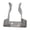 L, variant on Stainless Steel Boats Paddle Holder, Marine Grade Oarlock for Kayak Canoe, 3/4" 1" Paddle Mount for Fishing Rod Light