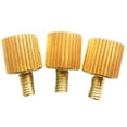 thumbnail image 2 of (1pcs) Brass Straight Grain Knurled Screws M4x15mm, 2 of 4