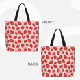 thumbnail image 2 of Balery Strawberries Bolsa de Mano para Mujeres con Cremallera, Bolsa de Gimnasio con Compartimentos, Bolsa para Laptop, Bolsa para Trabajo, 2 of 7