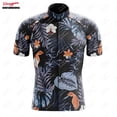 thumbnail image 3 of Maillot de ciclismo con flores de 15 estilos para hombre, maillot reflectante de manga corta para ciclismo de montaña, ropa de ciclismo de montaña para equipos profesionales de descenso, verano, 3 of 5