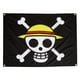 thumbnail image 1 of Sombrero de paja de Luffy de una sola pieza con bandera pirata Great Eastern, 31 cm, 1 of 3