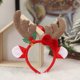 thumbnail image 4 of Cervos Cuernas Banda de Cabeza Navidad Decoración Floral para Mujeres Niñas, Tela Arte Accesorio Disfraz Fiesta Vestir Regalos para Adultos, 4 of 7