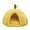 Yellow, variant on hengsof Christmas Cat Bed Cave for Indoor Cats & Small Dogs, Soft and Warm Cats House Tent Bed Semi Enclosed Cats Cave with Removable Cushioned and Anti Slip Bottom