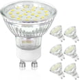 thumbnail image 1 of shiyou-GU10 Dimmable LED Light Bulbs, 40W Equivalent, 5W, 5000K Bright Daylight White, LED Bulb Replacement for Recessed Track Lighting, 400LM, 6 Packs, 1 of 4