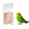 thumbnail image 1 of unbranded Taza De Alimentación Transparente Para Pájaros Y Loros Con Fácil De Limpiar Y Desmontable Para Jaulas, 1 of 8