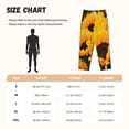 thumbnail image 2 of Salouo Flower Bush Sunflower Print Women's Pajama Pants Casual Loose Sweatpants PJs Flowy Pants Drawstring Palazzo for Women Wide Leg Pants Lounge Pajama -XX-Large, 2 of 8