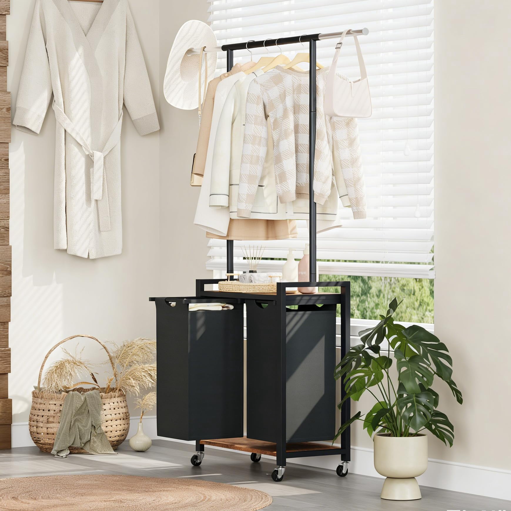 Rubbermaid, Freestanding 3-Tier Mobile Wheeled Cart, RRK150, White