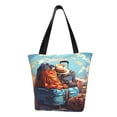 thumbnail image 1 of Disketp Colorful Travel Luggage Gear Bolsa de Hombro Casual para Mujer, Bolso Cruzado para Compras, Viajes y Uso Diario, 1 of 6
