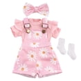 thumbnail image 1 of Conjunto de Ropa para Muñecas BABESIDE Overol Floral Rosa para Muñecas de 43-56 cm, 1 of 7