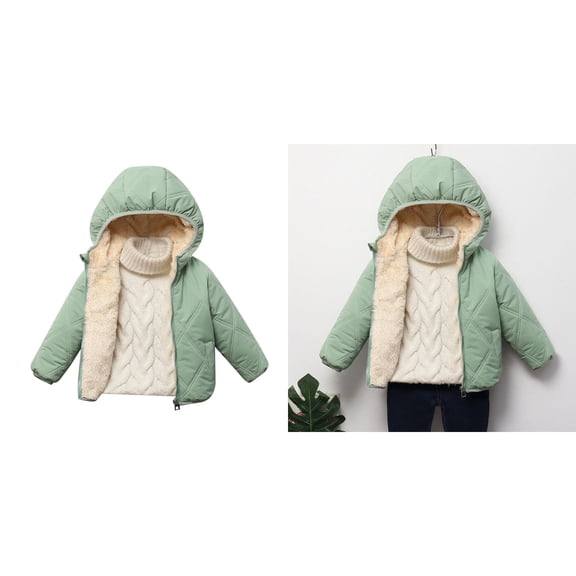 Kids Winter Coat,Little Boys Girls Puffer Coat Hooded Jacket Zipper Up Down Coats for Kids Baby Child Down Jacket Baby Winter Clothes