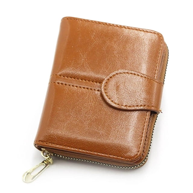 SharkTRUE Premium PU Leather Compact Wallet: Organized, Secure & Lightweight Design