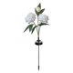 thumbnail image 2 of Luces de flores de peonía solar Estacas de jardín al aire libre | Iluminación de paisaje decorativo LED impermeable | Camino de patio solar de eficiencia energética y decoración de patio | Plástico, 2 of 6