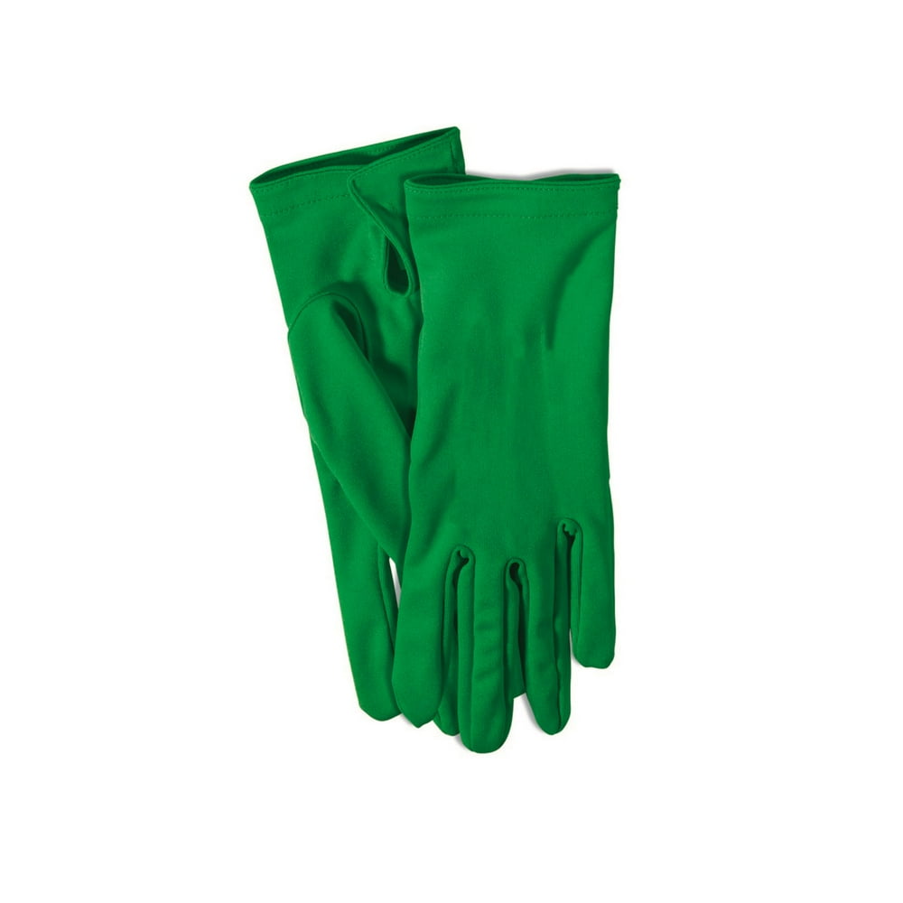 Green Gloves Halloween Costume Accessory