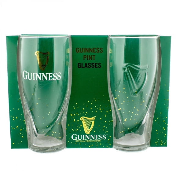 Guinness St. Patrick's Day Gravity Pint Glass 2-Pack