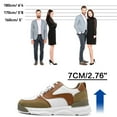 thumbnail image 4 of CMR CHAMARIPA Height Increasing Sneakers - Elevator Shoes For Men - Breathable Mesh Men's Shoes 2.76 Inches / 7 CM, 4 of 8