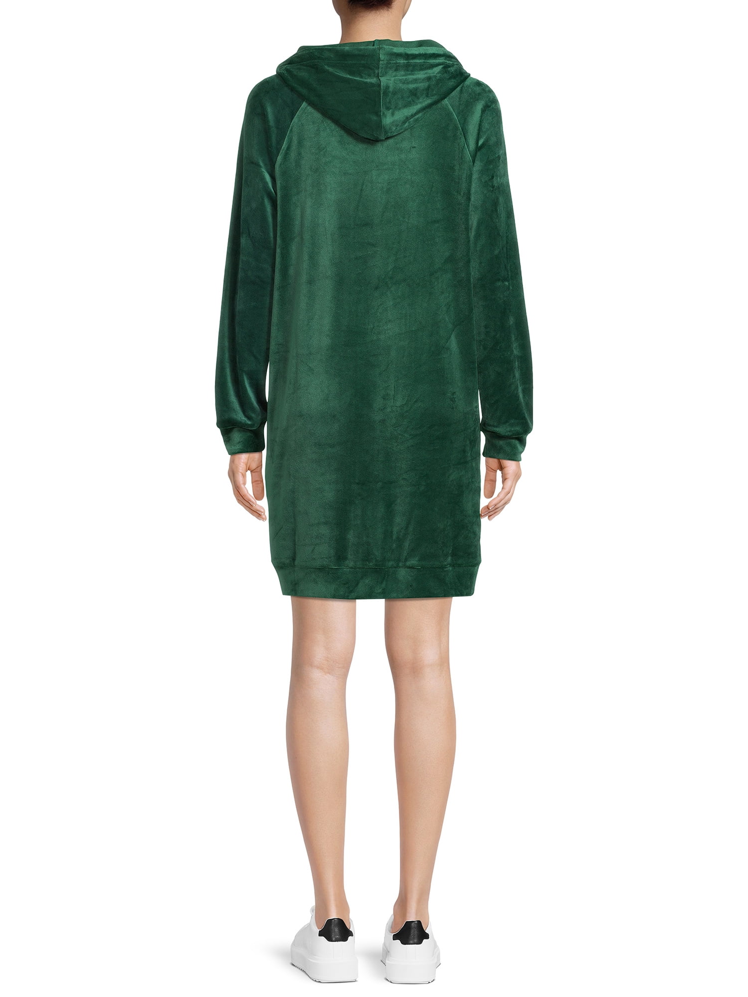 Velour hoodie 2025 dress