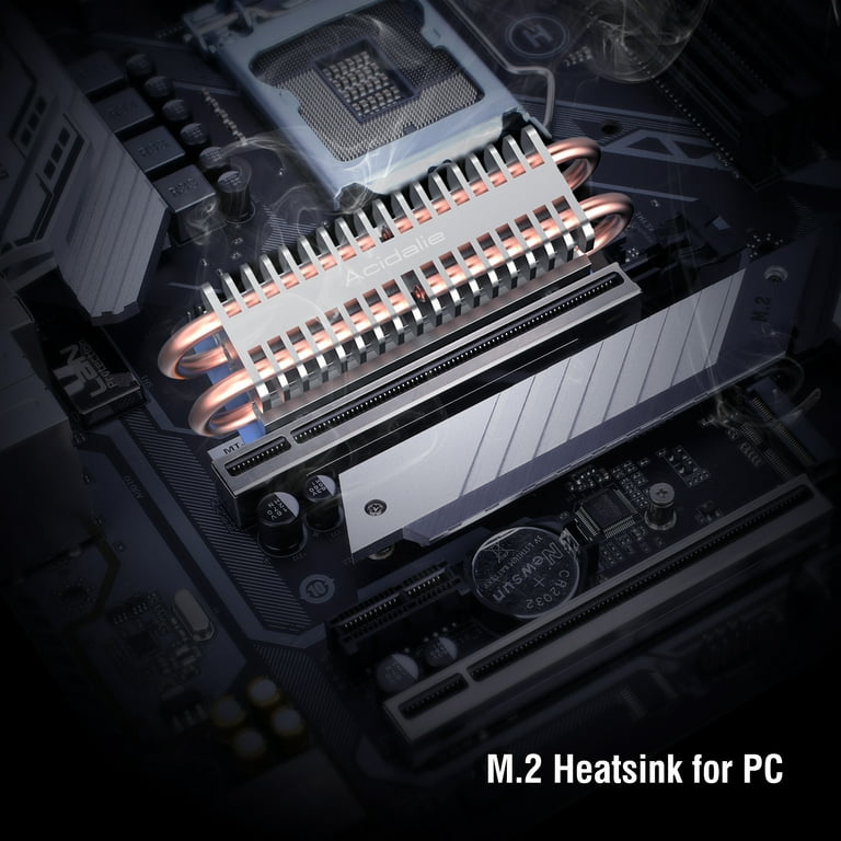 Acidalie M.2 SSD heatsink with Double Layer Aluminum and 4 Copper