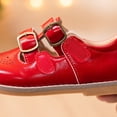 thumbnail image 3 of Mepaouo Girls Mary Jane Shoes Toddler Flower Ballet Flats Little Kids School Uniform Dressy Loafers, 3 of 9