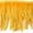 Gold, variant on ZUCKER? Bleach Dyed Rooster Coque Tail Feather Fringe - Red