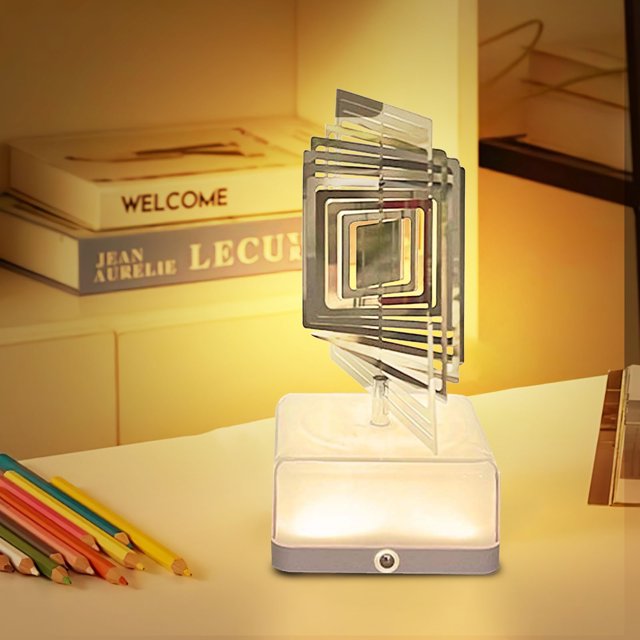 onlyliua Ofertas Flash Del Día Solo Online Lámpara de Noche Giratoria para Dormitorio con Luz Led para Mesita de Noche, Ambientes de Carga, Decoraciones Decorativas