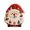 Santa Claus, variant on 11 Inch Unique Shaped Christmas Resin Clock,Silent Quartz Decorative Clock,Dual‑Use Fridge Magnet & Tabletop Festive Ornament,Santa Claus Figurine,Holiday Home Office Xmas Decor Gift