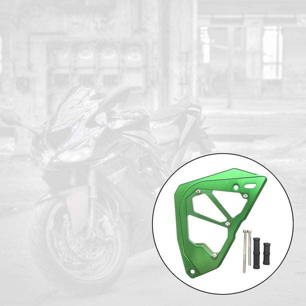 Tapa Piñón Delantero para Z 250 250300 2013-17 Verde Sharpla Cubierta de protección de cadena