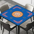 thumbnail image 5 of Mahjong Table Mat Poker Domino Mahjong Tile Card Board Game Anti-slip Noise Reduction Square Mah Jongg Table Cover Playmat, 5 of 7