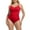 Red, variant on Viluyesy Womens Thong Shapewear, Tummy Control Seamless Tight Fit Yogo Trainer Bodysuit Gray L