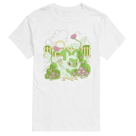 Pokémon - Sprigatito Nature Short Sleeve Graphic T-Shirt