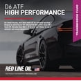 thumbnail image 4 of Red Line Auto Trans Fluid, D6 GL-4 ATF 1 Quart, Full Synthetic, 4 of 8