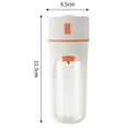 thumbnail image 6 of Soumake Portable Juicer Blender USB Rechargeable Powerful Motor 6 Stainless Steel Blades Juicer Long Battery Life Travel-Friendly Mini Blender Bottle for Fruit Slicing Ice Crushing Juice Milkshake, 6 of 8
