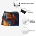 thumbnail image 3 of Gukieu Cosmic Dog Starry Night Print Men's Boxer Briefs, High Elastic Moisture Wicking Boxer Briefs Underwear-X-Large, 3 of 5