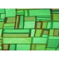 thumbnail image 1 of Ahgly Company Indoor Rectangle Patterned Dark Lime Green Area Rugs, 4' x 6', 1 of 6