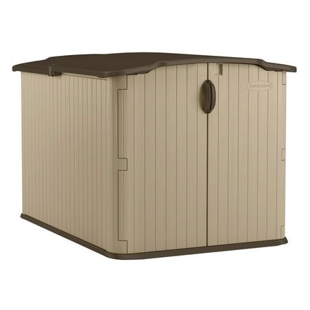 Horizontal Shed - Suncast 98 cu. ft. Glidetop® Horizontal Shed, BMS4900D