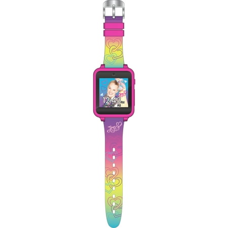 JoJo Siwa - Jojo Siwa iTime Unisex Kids Interactive Smartwatch 40mm in Pink - Model# JOJ4374