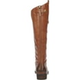 thumbnail image 5 of Women's Sam Edelman Penny Riding Boot Whiskey Basto Crust Leather 7 W, 5 of 7