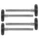 thumbnail image 3 of GOOHOCHY 4 Uds. Rodillos para puertas de garaje, rodillos para puertas de garaje de nailon de precisión, ruedas con vástago, 3 of 7