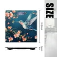 thumbnail image 2 of High Precision Body Weight Scale Smart Bathroom Scales with Large LCD Display(400lbs),Decorative for Bedroom-Hummingbird Hovering In The Blooming Peach Blossoms, 2 of 4