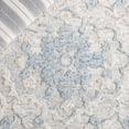 thumbnail image 6 of SAFAVIEH Marquee Tiana Oriental Area Rug, Grey/Blue, 6' x 6' Round, 6 of 10