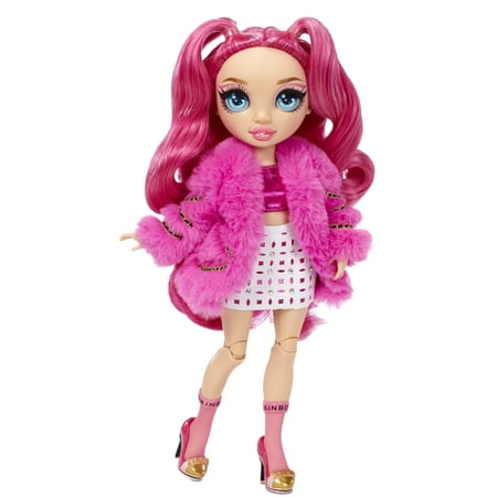 Rainbow High Stella Monroe – Fuchsia (Hot Pink) Fashion Doll with 2 Complete Mix & Match Outfits and Accessories, Toys for Kids 6-12 Years Old