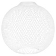 thumbnail image 1 of GOOHOCHY Metal Lamp Cover 1Set White Hollow Iron Globe Design for Club Bar Lighting, 1 of 8