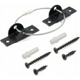thumbnail image 1 of Correas antivuelco para muebles 6 juegos de correas de anclaje para muebles de acero inoxidable a prueba de niños para seguridad infantil y protección de cachorros., 1 of 5