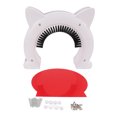 thumbnail image 2 of Puerta interior para mascotas, puerta interior para gatos, suministros inoxidables para gatos, pase para mascotas, fiel a su promesa, 2 of 9