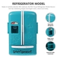 thumbnail image 4 of BRIGHTFUFU Landscaping Mini House Decor Mini Refrigerator For Hobbyists 1Set, 4 of 5