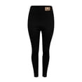 thumbnail image 5 of Leggings de terciopelo cálidos de invierno para mujer talla grande: gruesos, corte ajustado, diseño compuesto, cintura elástica, para combinar con jerséis., 5 of 5