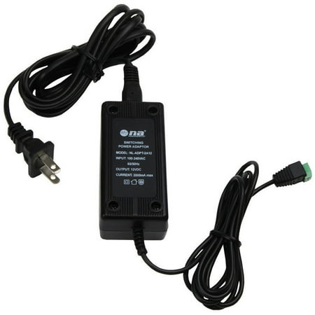 - Nippon Power Adapter AC 120V input to DC 12V Output